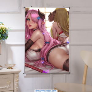 60X90CM Anime Granblue Fantasy ART Home Decor Poster Wall Scroll 2020 New #2 