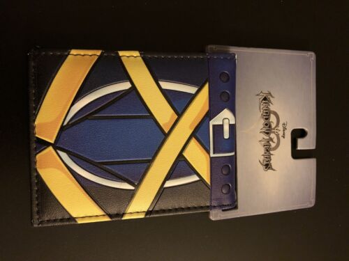 Brand NEW NWT Authentic Disney Kingdom Hearts Sora Print Bifold Wallet Rare