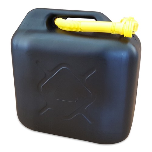 2 x 20 L Kraftstoffkanister Benzinkanister Reservetank UN-Nummer schwarz