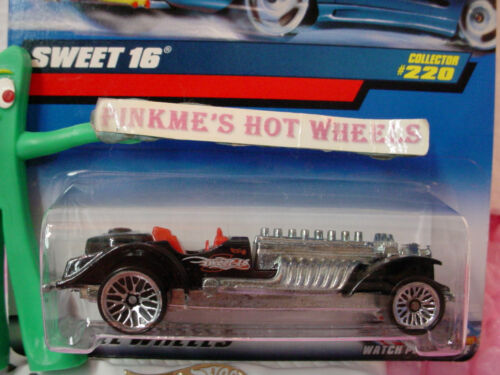 2000 Hot Wheels SWEET 16 #220 oc ∞ black; silver ; red interior; gbbs