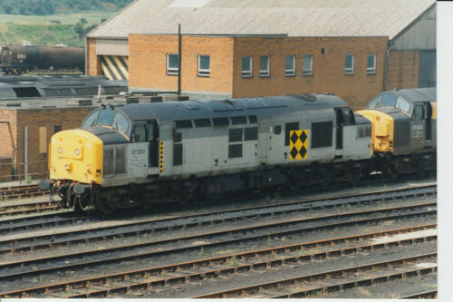 Railway Train Photograph Class 37 37223 at Healey Mills 10/07/94 