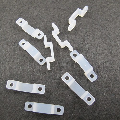 10//30//50//100 Silicon LED Clips For Fixed RGB 5050 5630 Strip Light Nice 12FLA