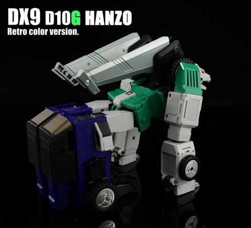 DX9 D10G Retro color Version Hanzoc Sixshot,In stock!