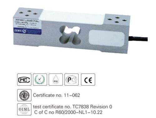 ZEMIC NTEP L6E 200kg 3B load cell IP65 With Cable 5 piece in a box