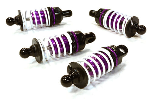 INTEGY RC C26459PURPLE Billet Machined Shock Set for HPI 1//10 Scale E10 On-Road