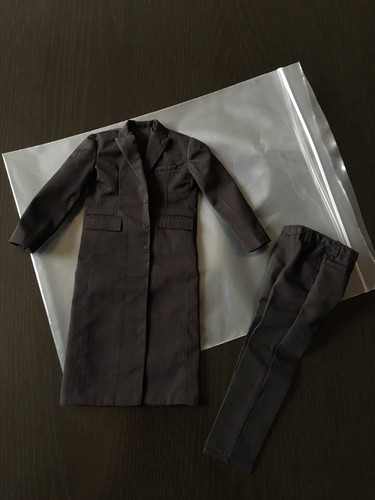 Custom 1//6 Scale Deputy Town Marshal Overcoat with Pants No iminime cult king