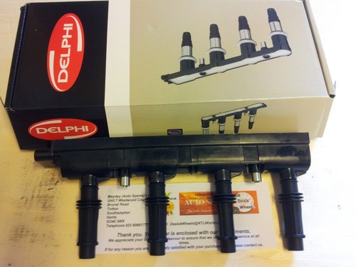 Original Delphi Bobina de encendido Vauxhall Corsa /'D/' 1.2 1.4 2006-2015 A12//14XER//XEL