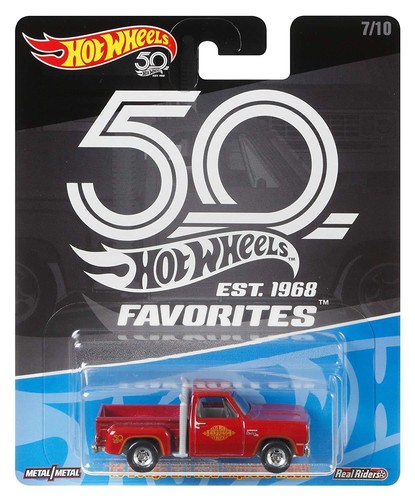 *2018 Hot Wheels 50th Favorites /'78 Dodge Li,l Red Ex/'69 Camaro/'65 Ford Galaxie*