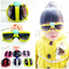 Novelty Baby Kids Boys Girls Foldable Cute ladybug Sunglasses Goggles Gift CA