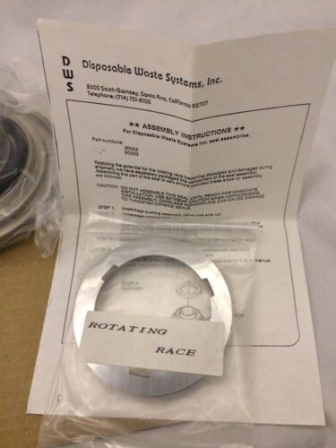 DISPOSABLE WASTE SYSTEMS 30053 50053-TB1/B SEAL W/Wave Spring TUNG/BUNA TOP 
