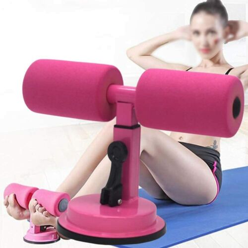 Sit-Up Bar,Portable Double Suction Cups Aid Belly Leg Abdominal Training tool