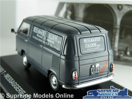 FIAT 850 T MODEL VAN 1:43 SCALE IXO 1965 MESSAGGERIE ITALIANE FIRENZE ITALY K8