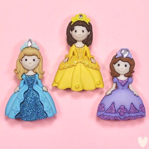 DRESS IT UP Buttons Pretty Princesses 7708 Girls Princess School Fairy