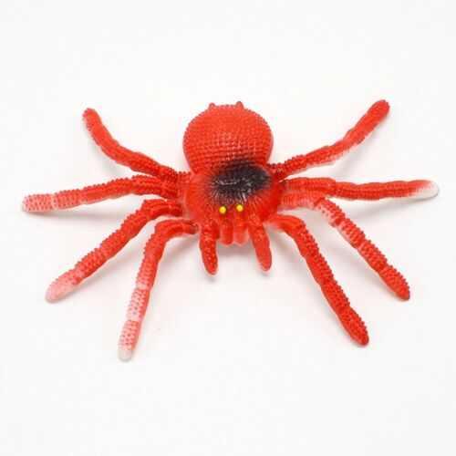 Fake Spinne Gummi Künstliche Vogelspinne Witz Scherz Streich Spielzeug 15x8cm