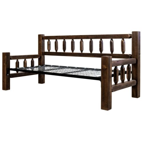 Amish Made Day Beds Farmhouse Solid Pine Wood Daybeds Rustic Sofa Twin 