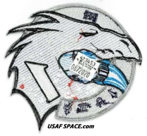 Original AB Emblem ISS 4.25" SPACE PATCH Authentic SPACEX NASA CREW-1 USCV-1 