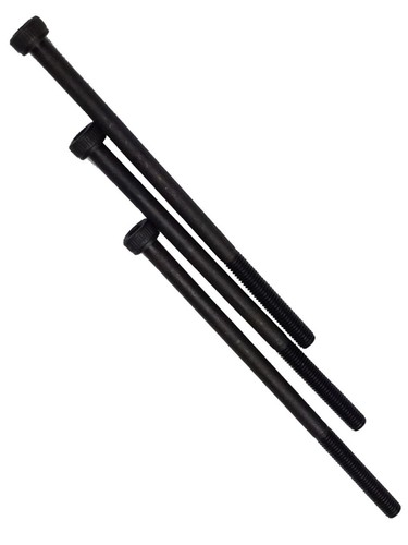 10x DIN912 M6x120 BLACK ALLOY CLASS 12.9 Allen Bolt Hex socket head cap screw