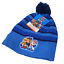 Paw Patrol Child Boy Bobble Hat Winter Knitted Light Blue Size 3-5 or 6-8 Years