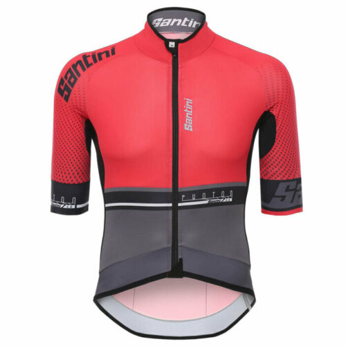 Details about   Photon 3.0 Men's Aero Short Sleeve Cycling Jersey in Red by Santini 