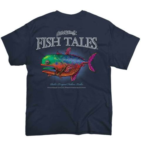 Pickled-Tongued-Fathom Lurker Sporting Goods Fishing Gear T Shirt Tee