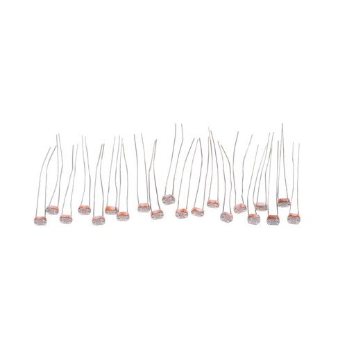 20PCS Photowiderstand GL5528 LDR Fotowiderstände lichtabhängig ^ MW