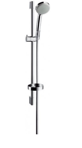Hansgrohe Croma 100 4 Mode set Vario Shower Slide Rail 65cm Soap Dish 27772000 