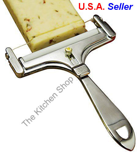 Cheese Slicer Adjustable w// Extra Wire Hand Held Fox Run FREE SHIPPING