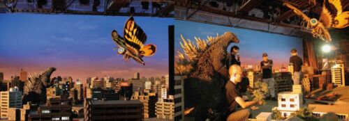 PR TOHO SFX MOVIES AUTHENTIC VISUAL BOOK vol.57 Godzilla 2003 vol.58 Mothra 2003 
