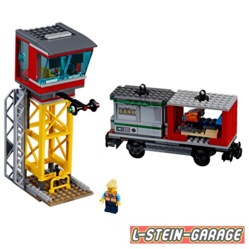 LEGO® City Eisenbahn aus Set 60198 Containerwaggon & Leitstelle mit Figur NEU 