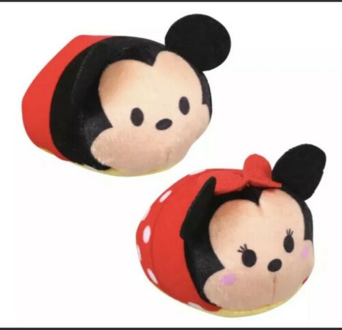 New Disney Tsum Tsum Mini 3&#034; Plush Mickey Mouse And Minnie Mouse