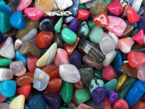 OVER-100 Mixed Polished GEMSTONES FAST S/&Hs /<U.S SELLER/>GOLD Rep.*$10 Banknote