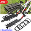 Alu Universal Fahrrad MTB Gepäckträger Set Verstellbar Mountainbike 25kg Schwarz