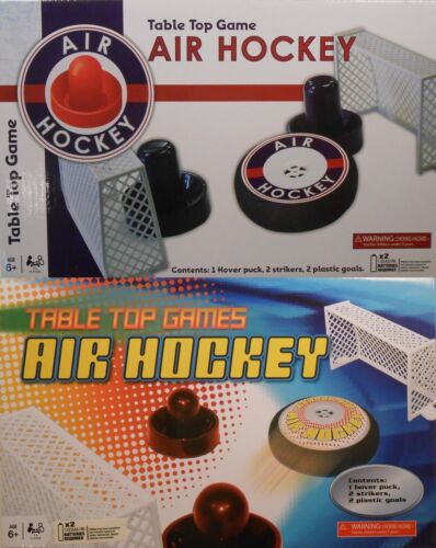 Game Air Hockey Table Top Strikers Goals 2 Styles 