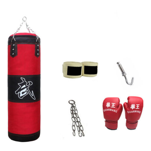 Empty Training Speed Set Kicking Workout U Heavy Boxing Punching Bag