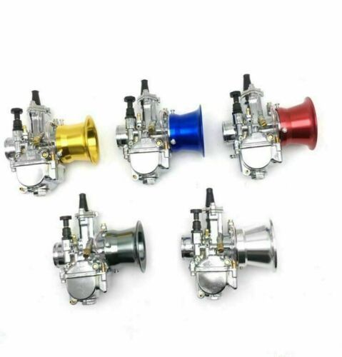 50mm Motorcycle Carburetor Velocity Stacks Air Filters Horn Cup Funnel Parts 