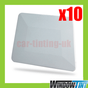 10x 4/" Teflon Edge Squeegee White Window Tinting Tool Sign Vinyl