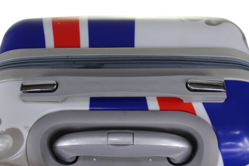 Poids léger rigide Spinner 4 Roue PC Londres imprimé valises bagages PC60