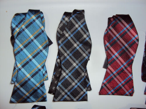 Cremieux Mens New $40 Classic Silk BOW TIE Unisize Bow Tie O/S One Size Tie NWT 