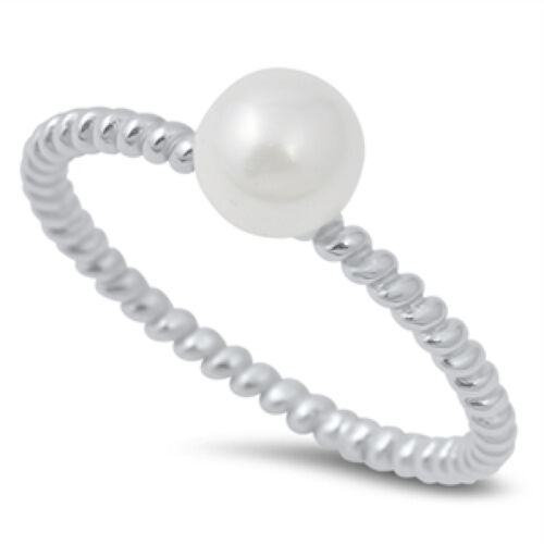 Details about   Silver Freshwater Pearl Ring Sterling Silver 925 Best Price Jewelry Selectable 