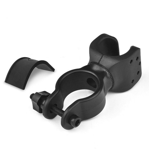360 Degree Bike LED Flashlight Mount Holder Lamp Stand Bicycle Torch Clip Clamp