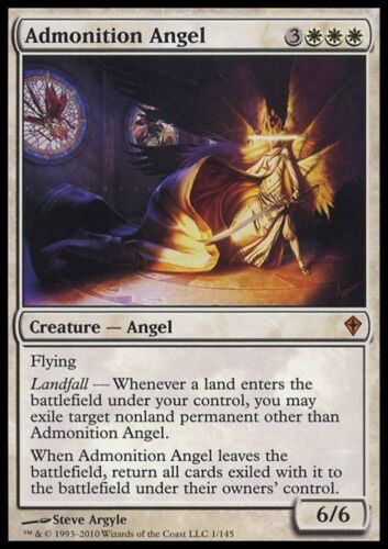 ANGELO DEL MONITO ADMONITION ANGEL Magic WWK Mint