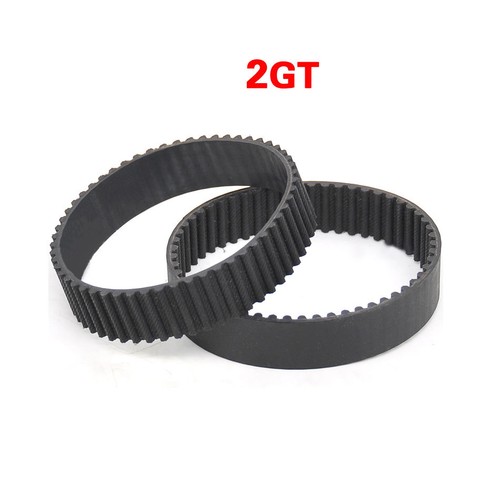 2GT 232-268 Black Rubber Timing Belt Closure Belt 6//10mm Width For 3D Printer