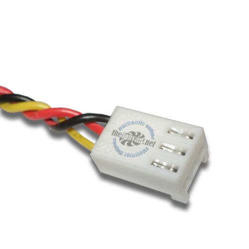 Evercool 30mm x 7mm 12v Fan EC3007M12CA 3 Pin//Wire Screws Molex Adapter