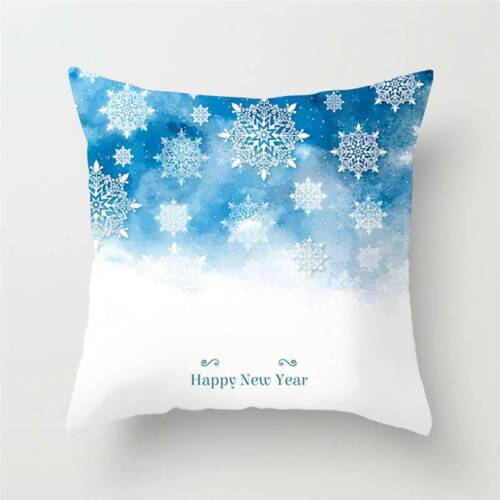 Creative Pillowcase Square Pillowcase Christmas Fashion Simple Cushion Cover LI