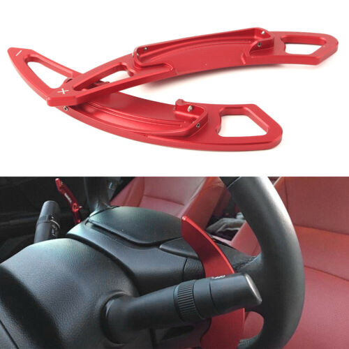 2pcs Red DSG Paddle Shifters Extensions Trim For Honda Accord 2013-2019 