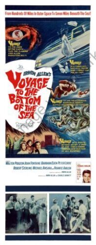 Voyage To The Bottom Of The Sea Movie Poster Insert #01 Replica