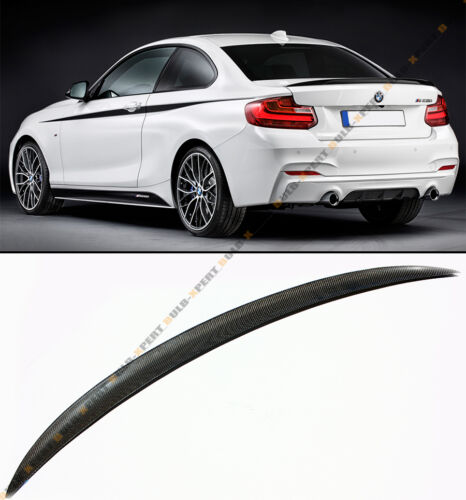 PERFORMANCE STYLE CARBON FIBER TRUNK LID SPOILER WING FOR BMW F22 228i 235i M235