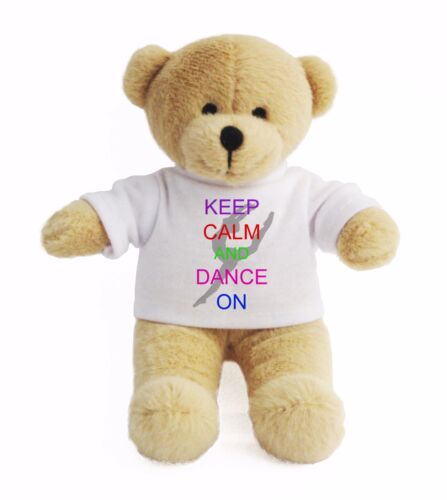 Teddy Bear Dance Personalised Gift Kids Good Luck Keepsake Dancer Soft Toy UK
