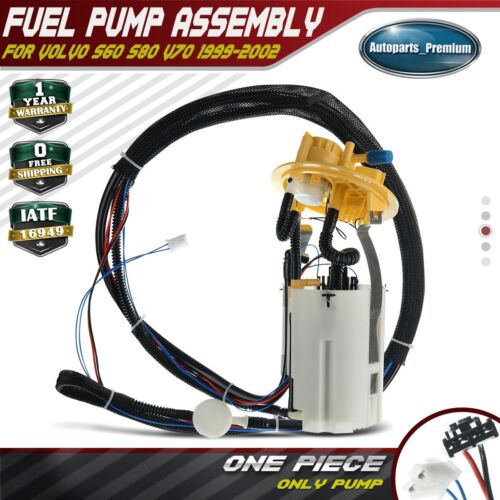Fuel Pump Module Assembly for Volvo S60 V70 2001-2002 Plastic Tank S80 1999-2002