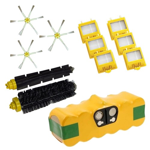 KIT HEPA PER IROBOT ROOMBA 770 771 772 773 774 775 776 777 BATTERIA 4700 MAH